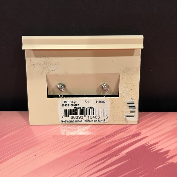 NWT Judith Jack Abalone Shell and Sterling Silver earrings - Picture 3 of 5